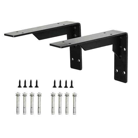 outdoor metal counter bracket hidden|countertop brackets for floating bar.